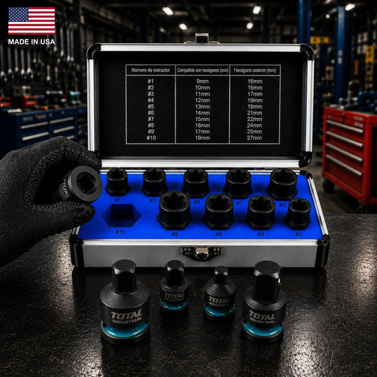 Kit Extractor de Tuercas/Pernos Robadas Pro